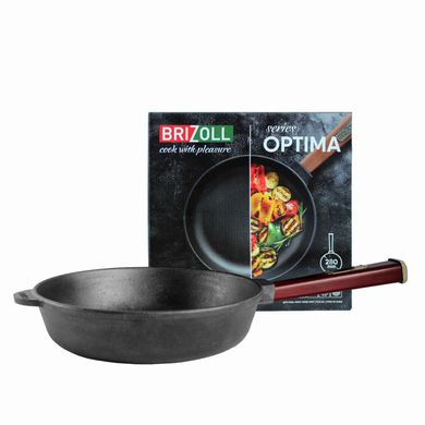 Чавунна сковорода Optima-Bordo 280 х 60 мм