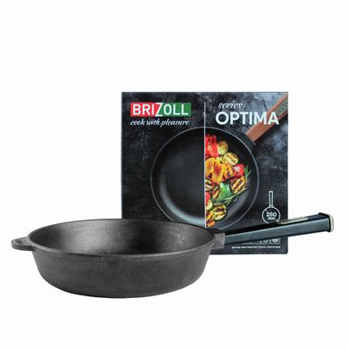 Чавунна сковорода Optima-Black 280 х 60 мм